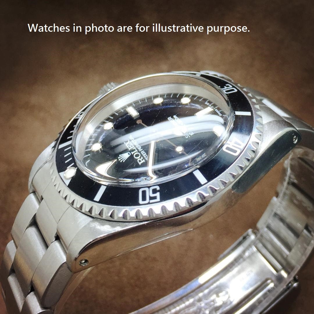 Rolex domed crystal deals