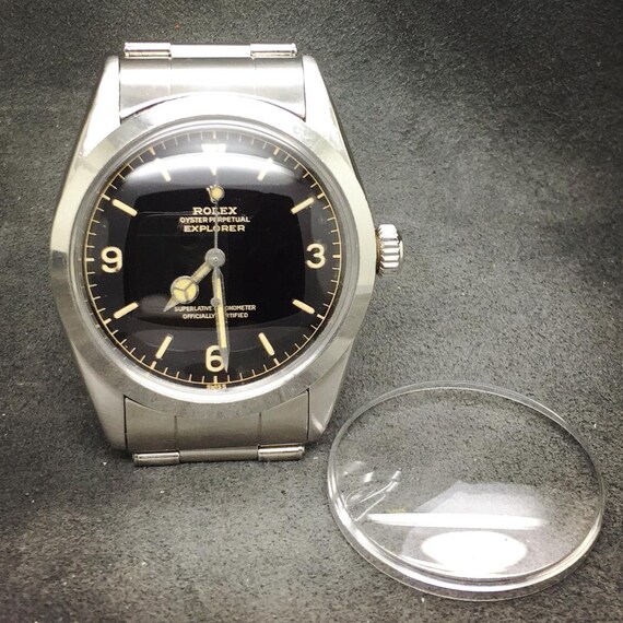 Dome Crystal For Rolex Explorer 1016 Gilt Dial Version Etsy