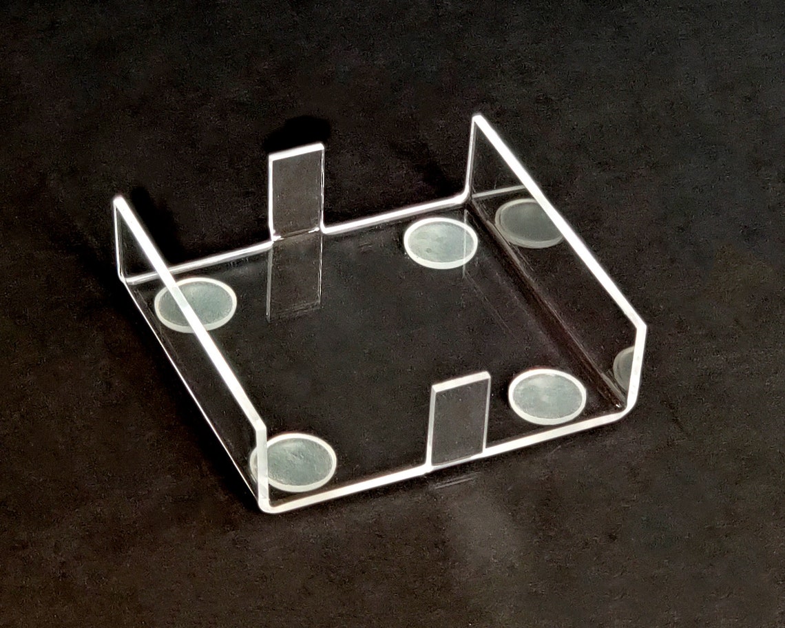 Clear Acrylic Coaster Holder Etsy
