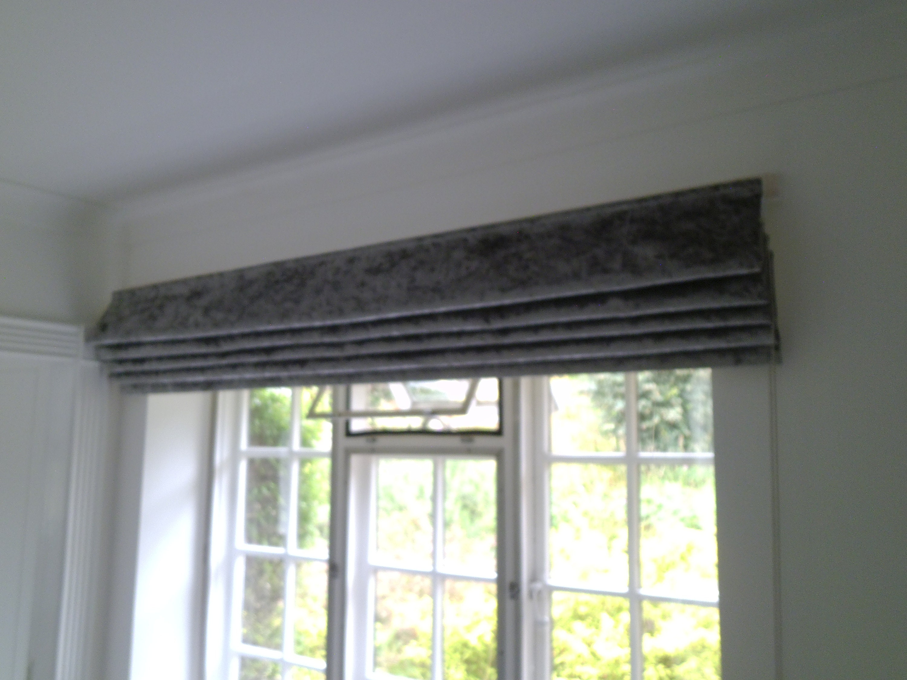 Made to Measure Bespoke Roman Blinds Silver or Black Crushed Etsy UK
