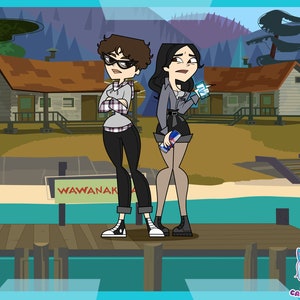 We draw you in your favorite animated TV show style, Portrait in cartoon style, personalized art, custom portrait