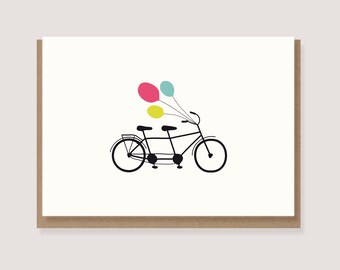 Luftballons Liebe Karte Etsy