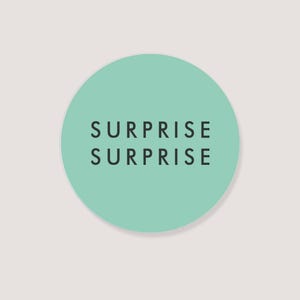 Aufkleber | Etiketten - Surprise Sursprise