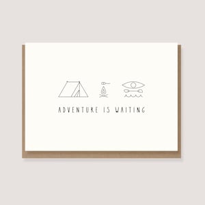 Karte - "Adventure is waiting"