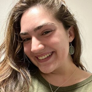 Handmade real pressed fern botanical earrings with gold trim image 4