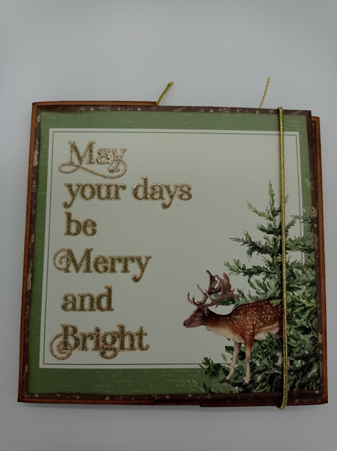 Christmas Photo Album, Christmas Album, Mini Album, Christmas Gift