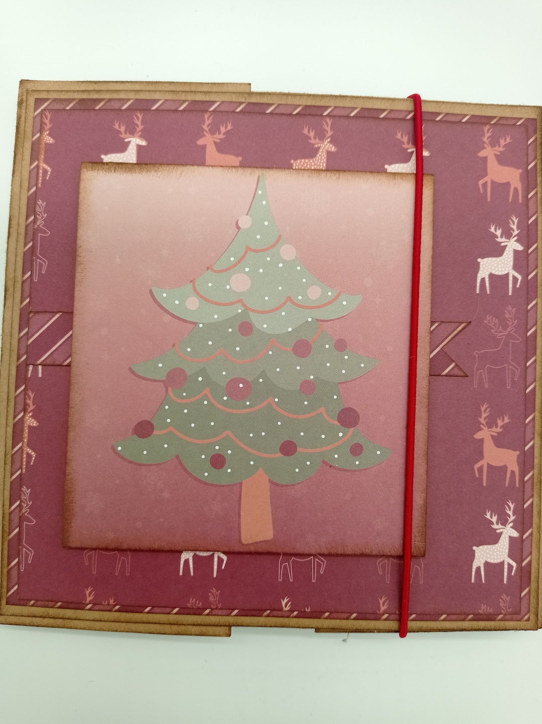 Christmas Photo Album, Christmas Album, Mini Album, Christmas Gift