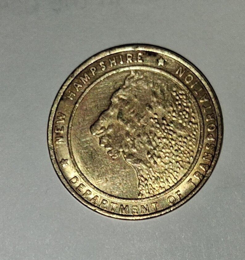 Unh Pin 1920 New Hampshire Chauffeur License Pin and Bus Token - Etsy