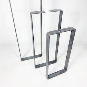 Console Table Leg Hallway Metal Furniture Base Feet Bench Desk Stands Modern Industrial Rustic Home Flat Bar 40X6mm
