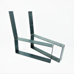 Sofa Bench Metal Leg Back Support Back Rest Patio Park Picnic Bench Rustic Industrial Style Scaffold Boards