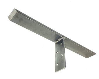 Metal Support Countertop T Bracket Granite, Marble, Stone, Flat Steel Bracket