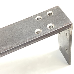 Metal L Bracket Countertop Knee Wall Support Granite, Marble, Stone Solid Steel 60x12mm image 9