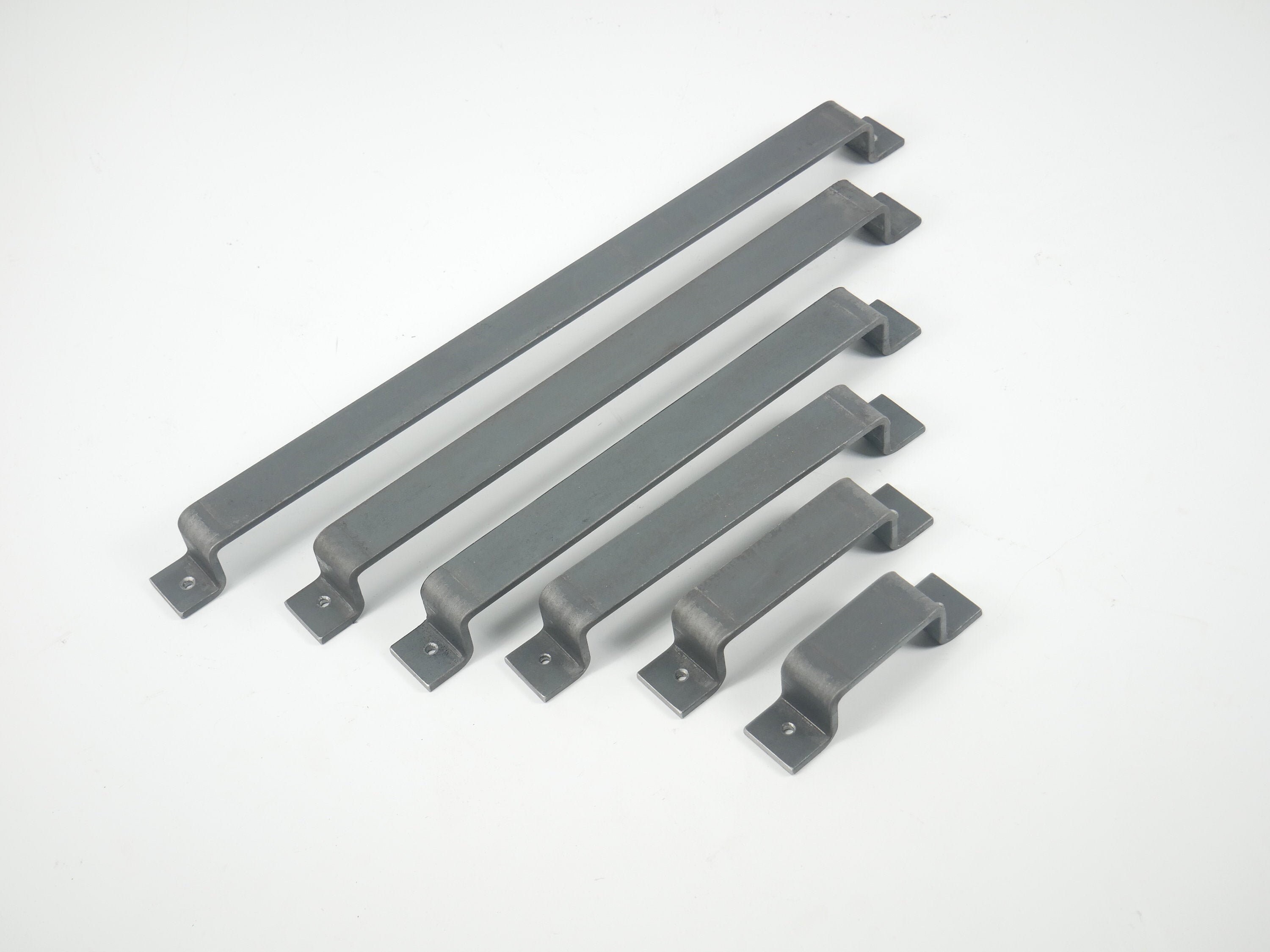 MetallZiehgriff Rustikaler Schrank Stahl Eisen Schubladengriff | Etsy