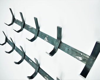 Hanging Rustic Coat Hook Rack Wall Mounted Rack Bathroom Hanger Sturdy Towel