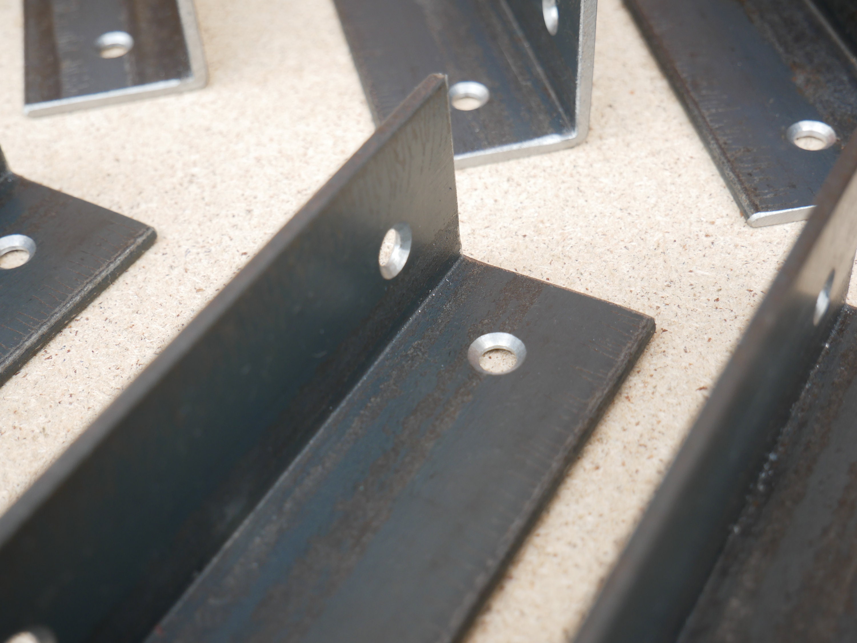 Alcove Shelf Brackets PAIR Shelves Corner Angle Steel Scaffold Etsy UK