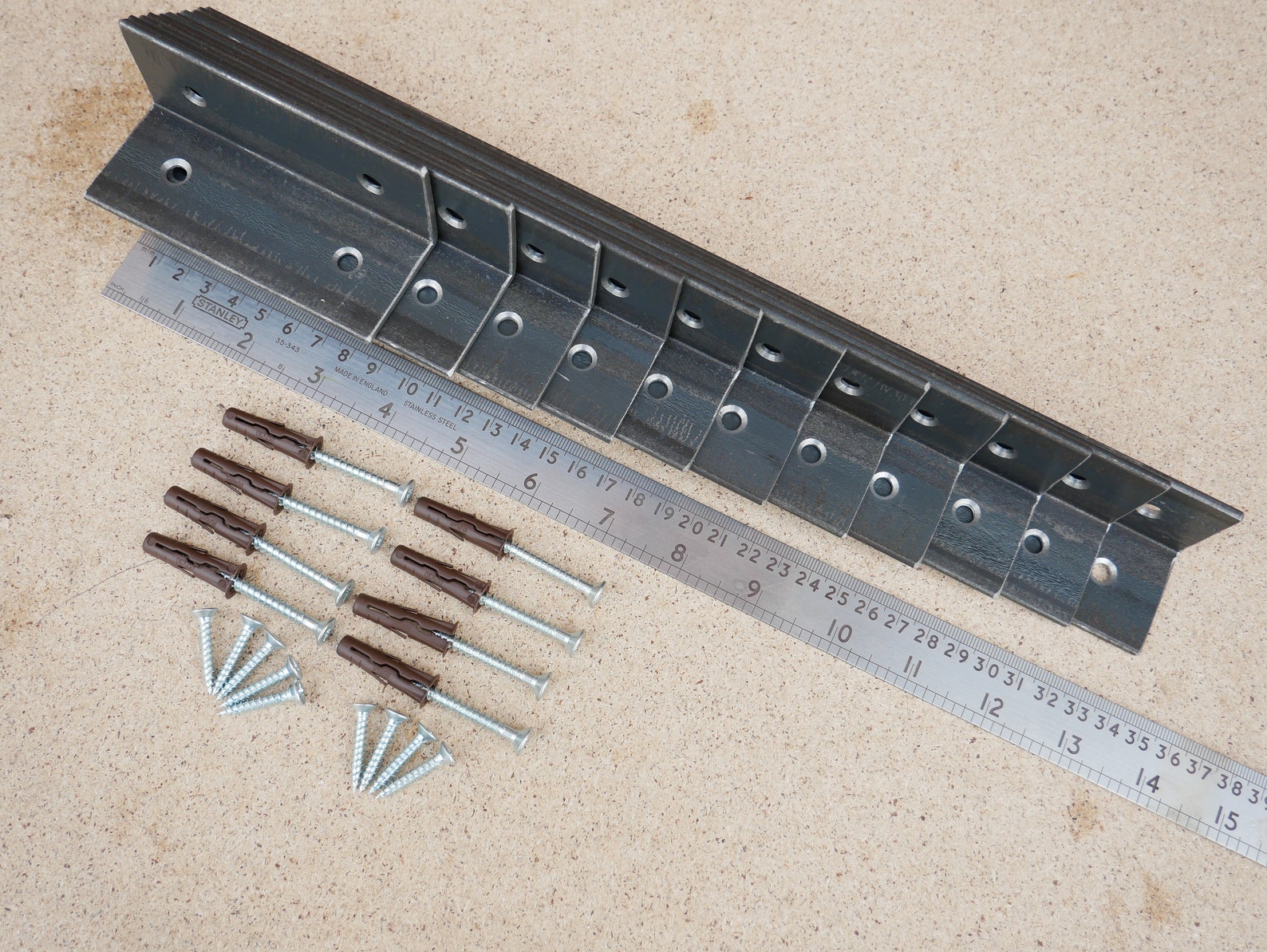 Alcove Shelf Brackets PAIR Shelves Corner Angle Steel Scaffold Etsy UK