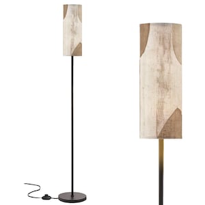 Floor Lamp Modern Standing Lamp (Made in USA) BOHO Midcentury Minimalist Deco