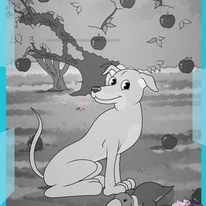 Tierportrait | Katze, Hund, Pferd, Hase, Portrait Ab Foto | Cartoon-Stil | Individuelles Geschenk |