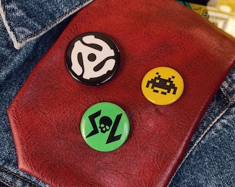 Star Lord Retro Button Set  | Marvel’s Guardians of the Galaxy Square Enix