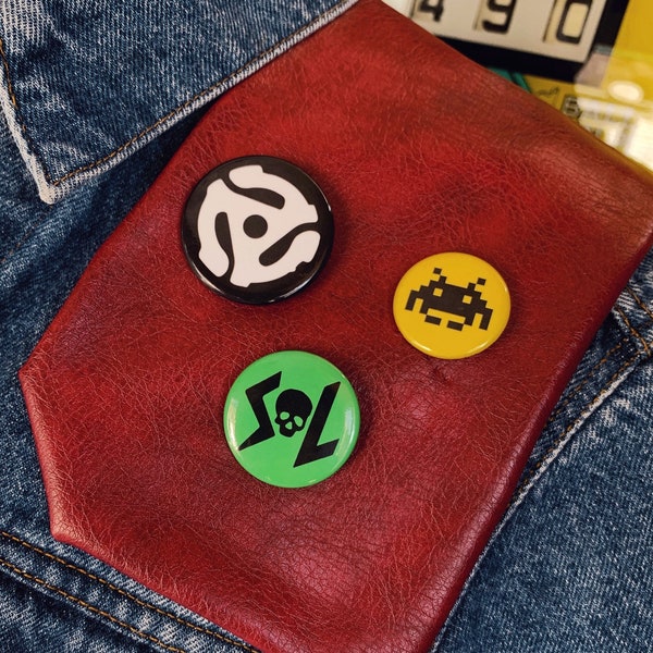 Star Lord Retro Button Set  | Marvel’s Guardians of the Galaxy Square Enix