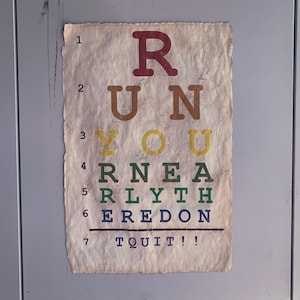 Poster graphique des yeux | Le dernier d'entre nous, partie I