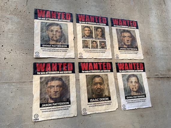 Fedra W.L.F Wanted Poster | the Last of Us Part II - Etsy