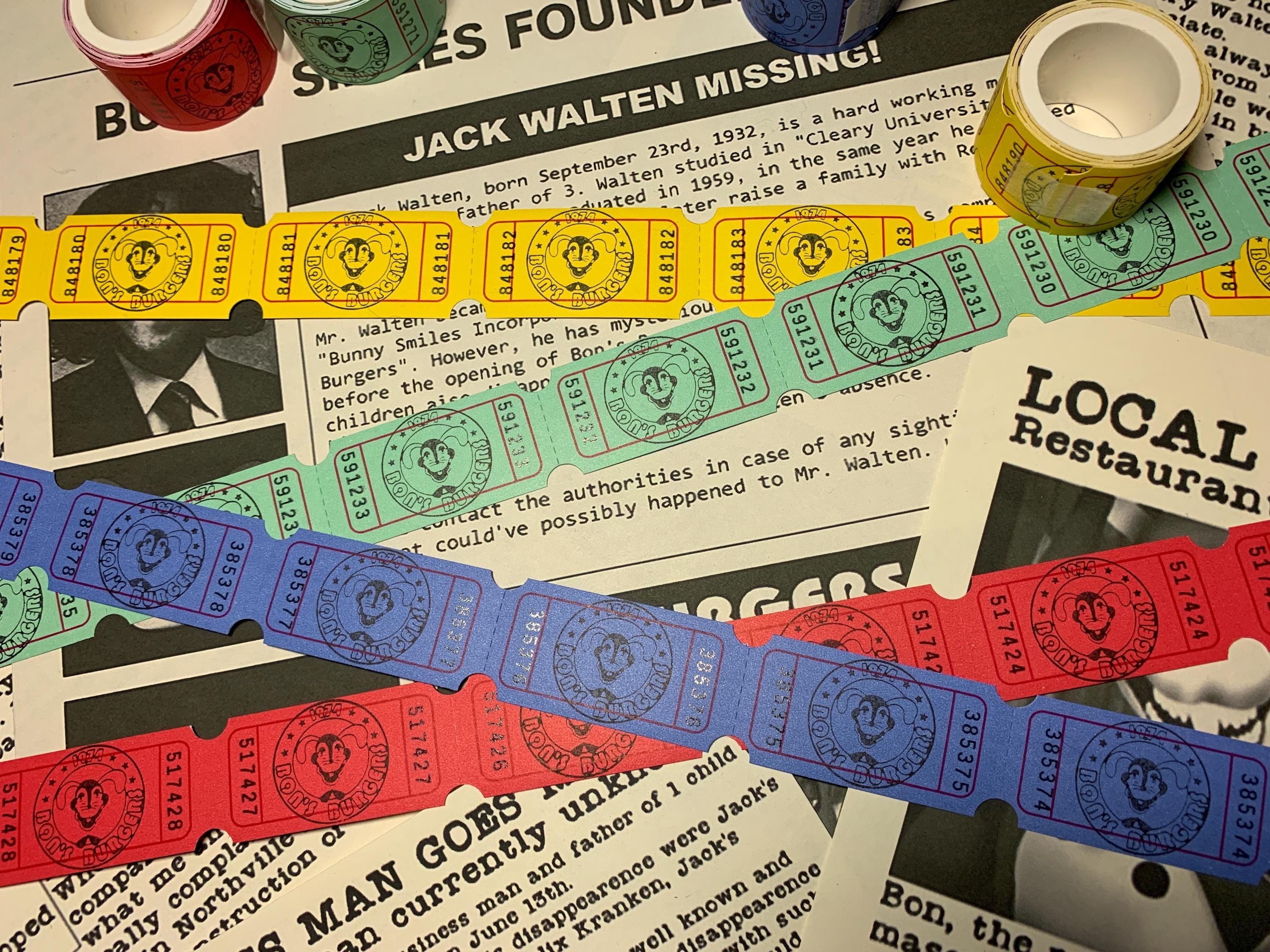 Bon's Burgers Tickets | the Walten Files : Live Action Series - Etsy