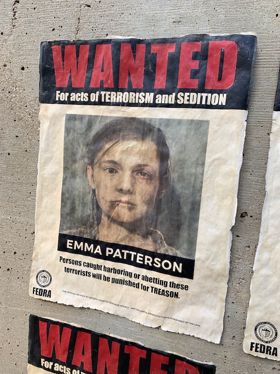 Fedra Emma W.L.F Wanted Poster | the Last of Us Part II - Etsy