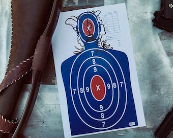 Silhouette Shooting Target 3X Pack