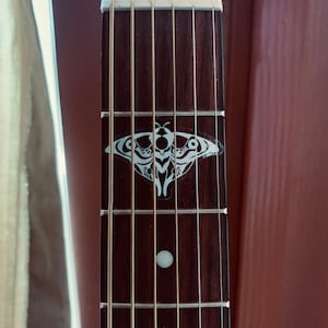 Ellie's Guitar Moth Vinyl Sticker The Last of Us Part II image 2