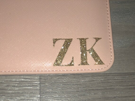 Pochette iniziale personalizzata Borsa da polso monogramma su