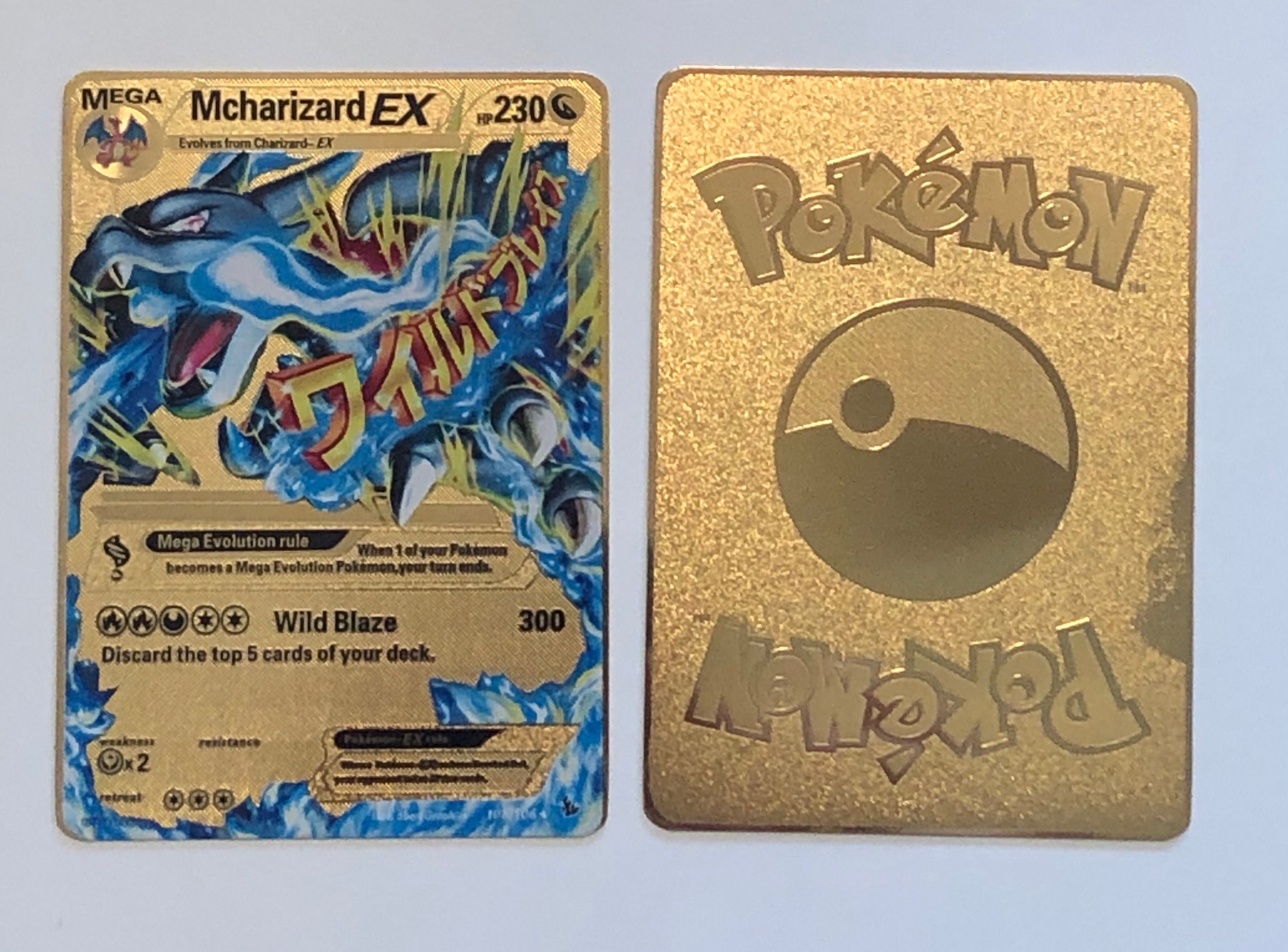 Metal Mega Charizard - Etsy