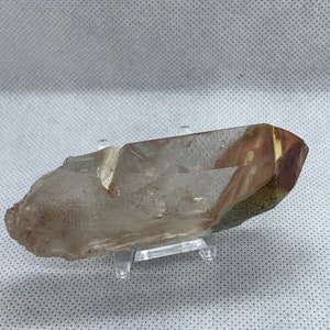 Angel Quartz Amphibole Quartz Polished point American Seller Fast Shipping RAINBOW INCLUSION