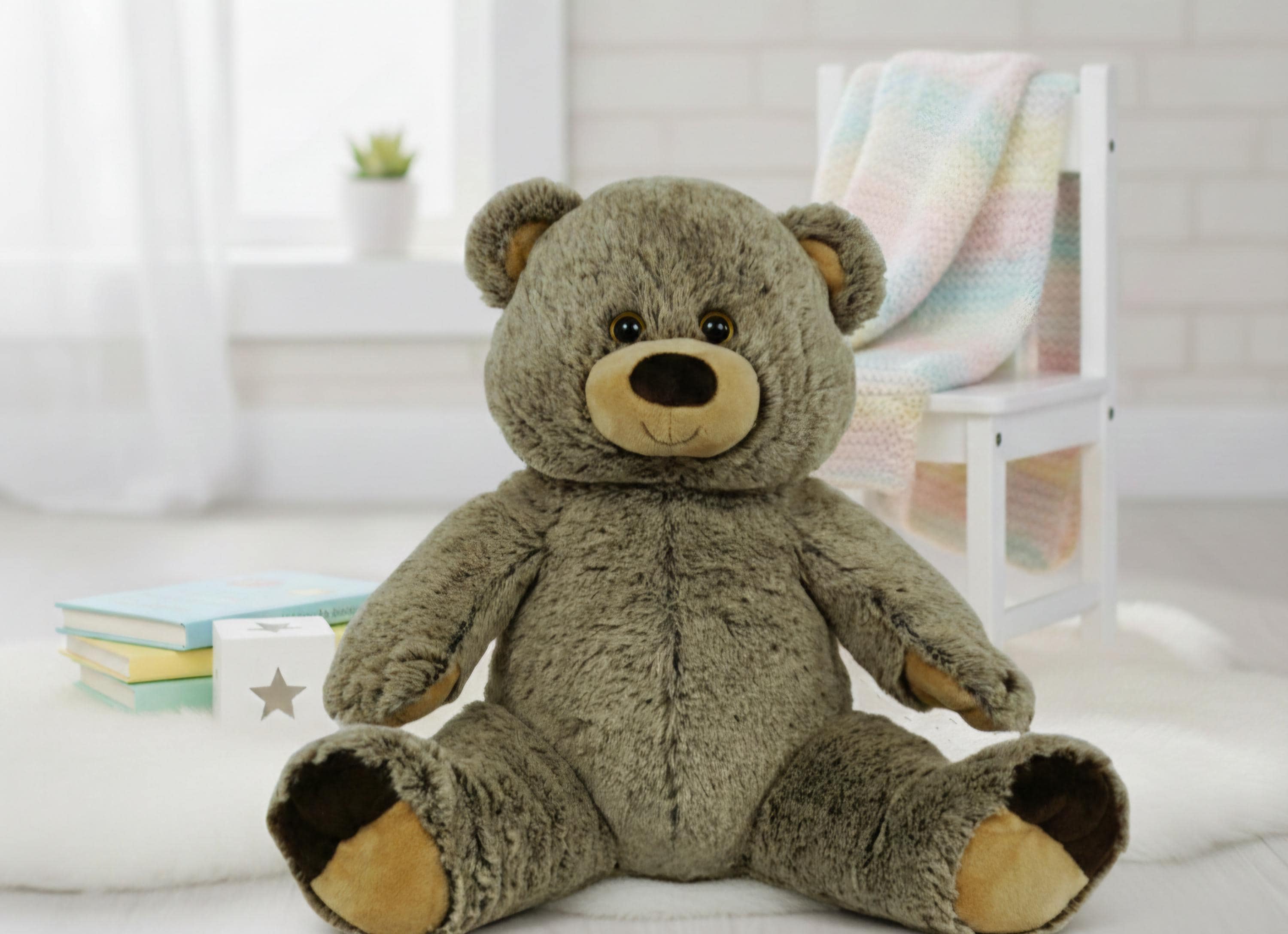 Stuff Your Own Bear Kit, DIY Plush Teddy Bear 16 Inches, Craft
