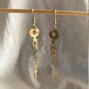 If I Could Turn Back the Hands of Time Earrings
