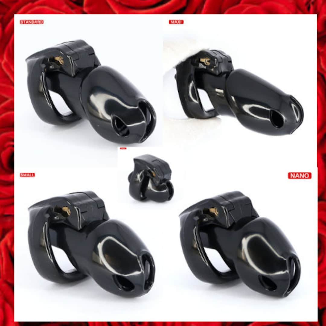 Plastic Male Chastity Device Small/Standard Cage for Men Classical Lock  Belt C42