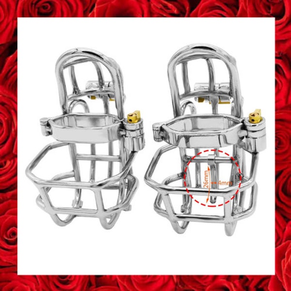 The PA Puncture Restraint Chastity Cage