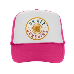 Casquette Trucker Oh Hey Sunshine Girls Patch - Casquette trucker pour tout-petits et jeunes enfants - Patch brodé