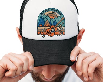 Cappello da camionista BMFS – Billy Strings Fan Art, toppa ricamata