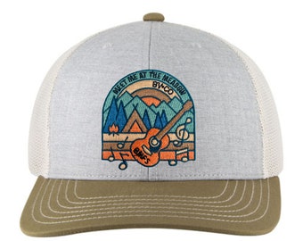 Cappello da camionista ricamato BMFS – Billy Strings Fan Art