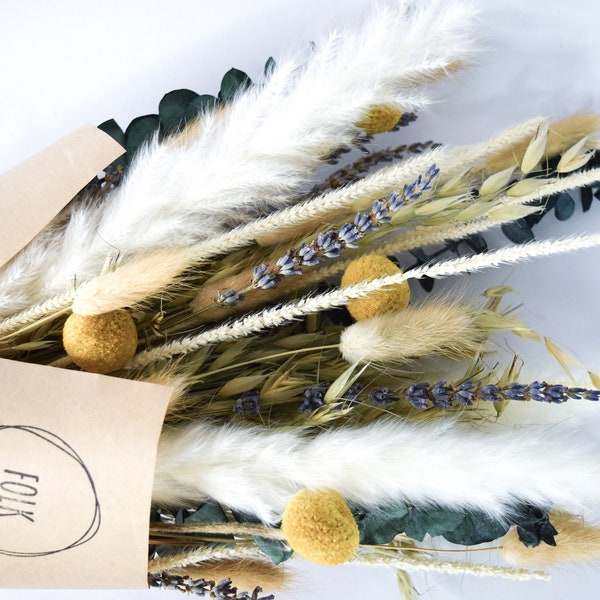 Summer flowers/ dried flower bouquet/ Summer decor/ Flower bouquet dried