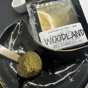 Woodland Mica Ultra Chameleon shift powder, Mica powder for additives in crafting, chameleon color shifting powder 5g wt.
