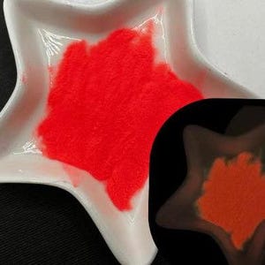 Redhot Mama Glow Mica powder, Mica for additives in crafting, Red 10g wt.