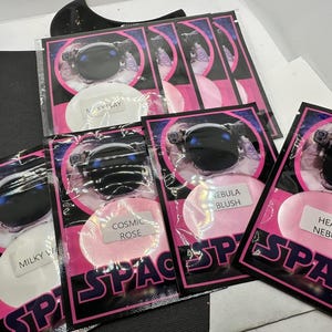 SpaceDust Blsuhed Mica powder pack, Mica for additives in crafting, Blush Bundle 6g total wt.