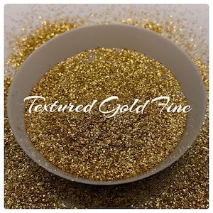 Honeycomb Gold textured fine metallic, high quality polyester embossed fine, resin glitter, tumbler glitter, solvent resistant, textured