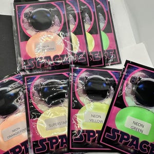 SpaceDust Neon Mica powder pack, Mica for additives in crafting, Neon Bundle 6g total wt.
