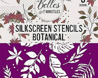 Dixie Belle Silkscreen Stencil - Botanical
