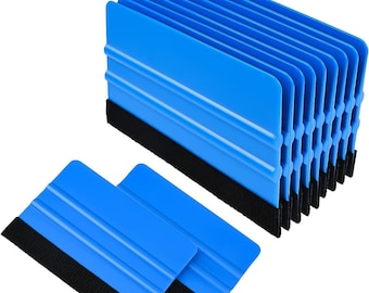 Decoupage Applicator Tool | Squeegee Felt Edge | Decal scraper | Vinyl | Crafter Tool | Sign Making | Car Wrap
