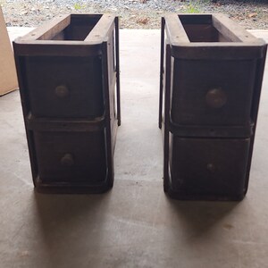 antique / Vintage Sewing Machine drawers