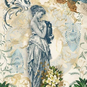 Decoupage Queen Decoupage Paper - Grecian Goddess A4 or A3